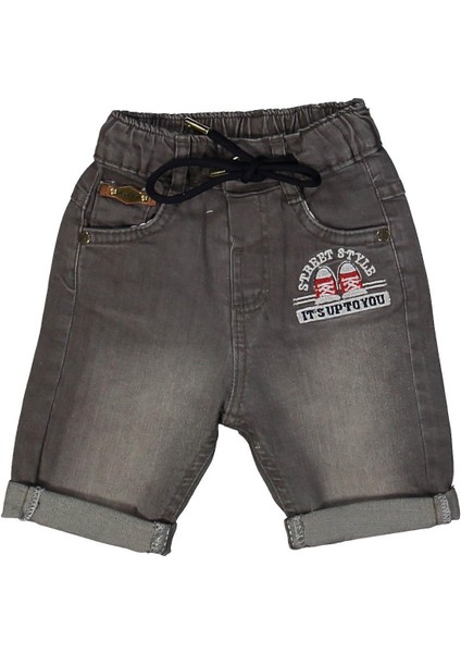 Erkek 1/4 Yaş Ayakkabılı Renkli Kot Kapri