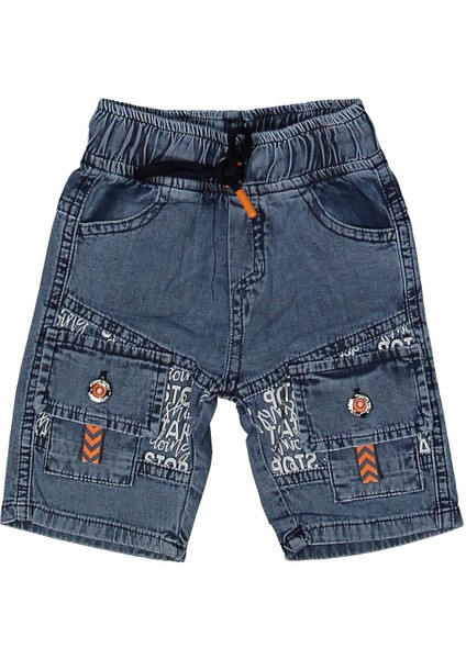 Erkek 6/24 Ay Neon Şeritli Cepli Kapri