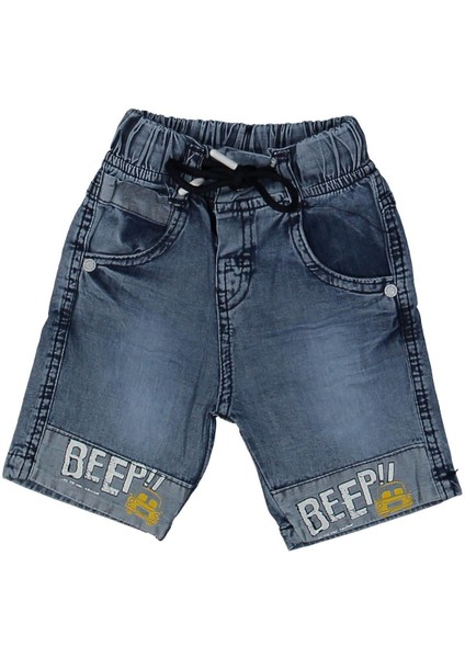 Erkek 6/24 Ay Paça Beep Baskılı Kapri