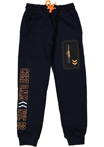 Erkek 9/12 Yaş Sol Bacak File Baskılı Core Dnm 2 Ip Eşofman Alt