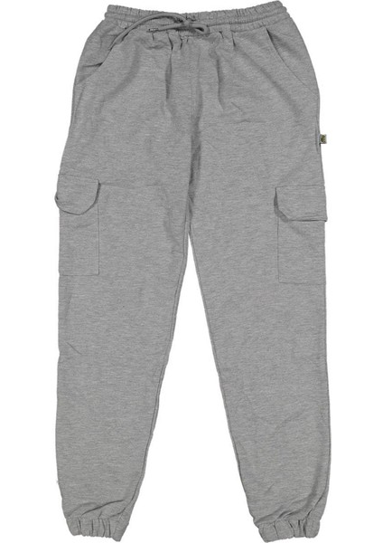 Erkek 13/16 Yaş Karco Cepli Paça Lastik Düz Tek Alt