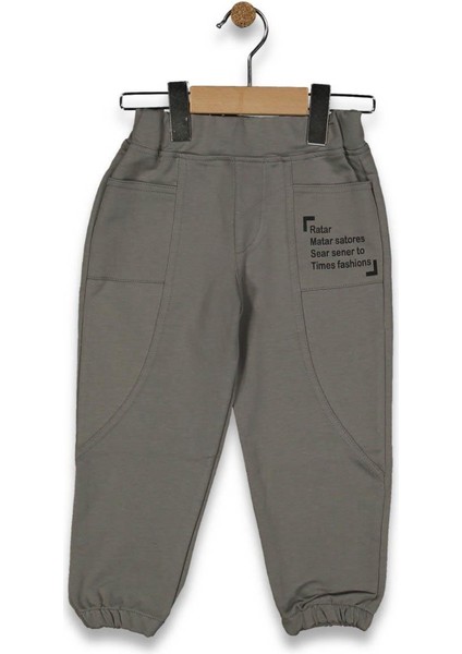 Erkek 1/4 Yaş Ratar Baskılı 2ip Eşofman Altı