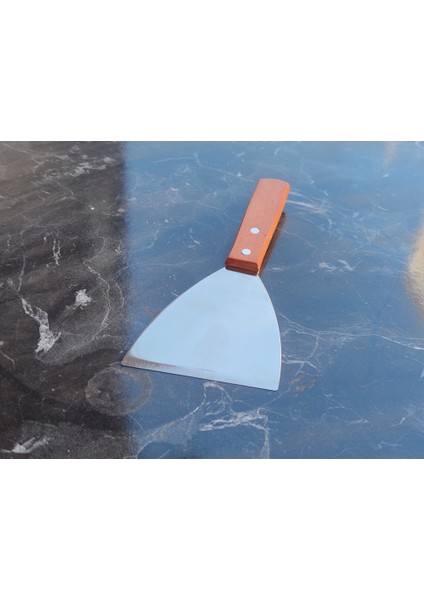 Çelik Spatula Tatlı Pasta Sunum Için