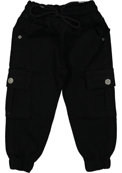Erkek 8/12 Yaş Kargo Cepli Kot Pantolon