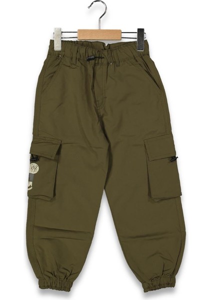 Erkek 5/8 Yaş Yandan Cepli Paraşüt Pantolon