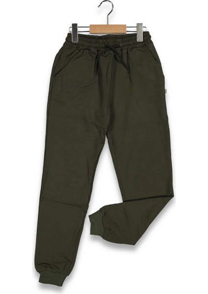 Erkek 13/16 Yaş Cepli Paça Lastikli 2ip Basıc Eşofman Tek Alt