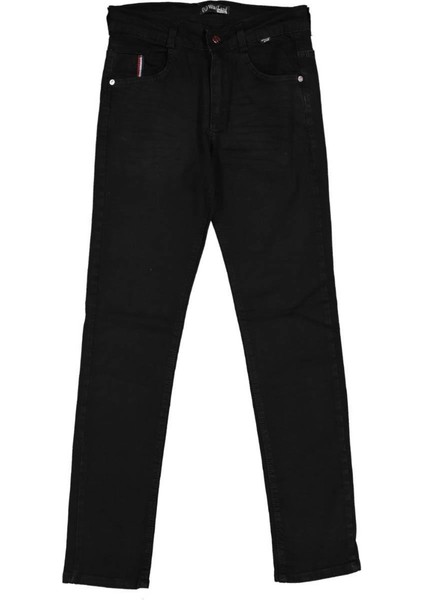 Erkek 13/17 Yaş Siyah Kot Pantolon