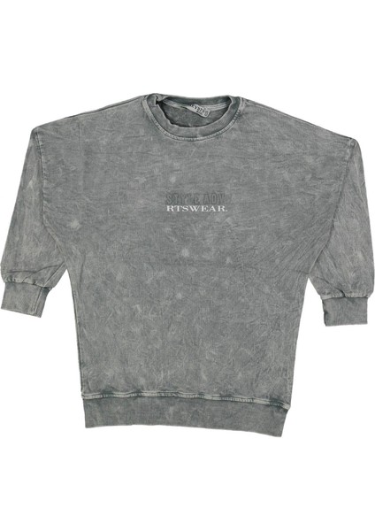 Erkek 8/14 Yaş Ykm Stayle Adv Kabartmalı Sweat