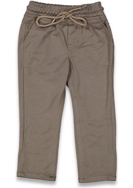 Erkek 8/12 Yaş Bel Lastikli Jagır Pantolon Şardonl