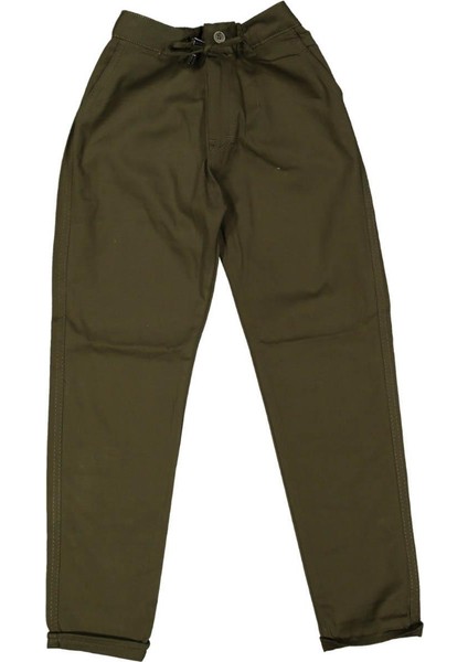 Erkek 12/16 Beli Ipli Keten Pantolon