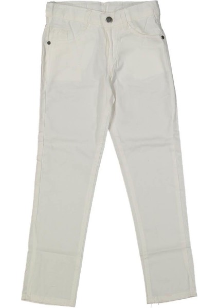 Erkek 13/16 Yaş Renkli Keten Pantolon