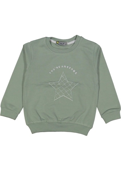 Erkek 9/12 Yaş Yıldız Nakışlı S.yk Sweat