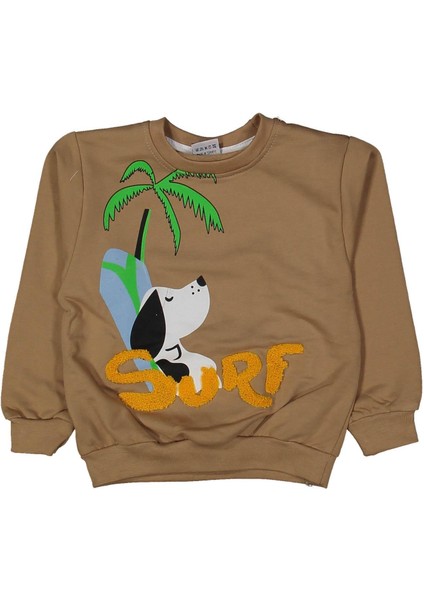 Erkek 3/7 Yaş Surf Süzineli Sweat
