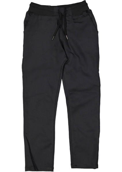 Erkek 7/11 Yaş Ribanalı Keten Okul Pantalonu