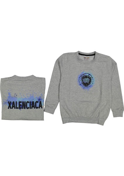 Erkek 13/16 Yaş Xalencıaca Baskılı Sweat