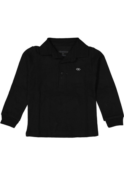 Erkek 13/16 Yaş Nakışlı Lacoste Yakalı Sweat