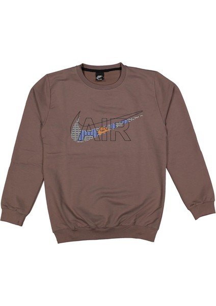 Erkek 13/16 Yaş Air Desen Baskılı Sweat