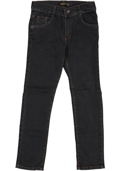 Erkek 8/12 Yaş Eskitme Kot Pantolon