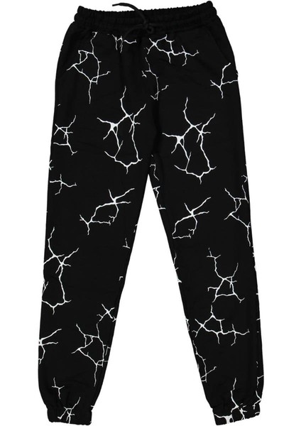 Erkek 9/12 Yaş Tüm Alan Şimşek Baskılı Tek Alt