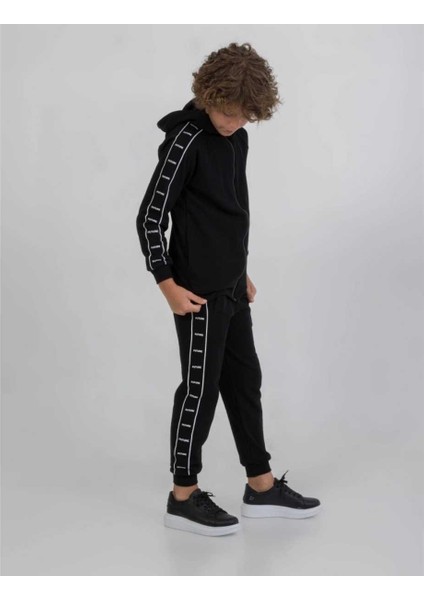 Erkek 5/8 Yaş Future Baskılı Fermuarlı Eşofman Tkm