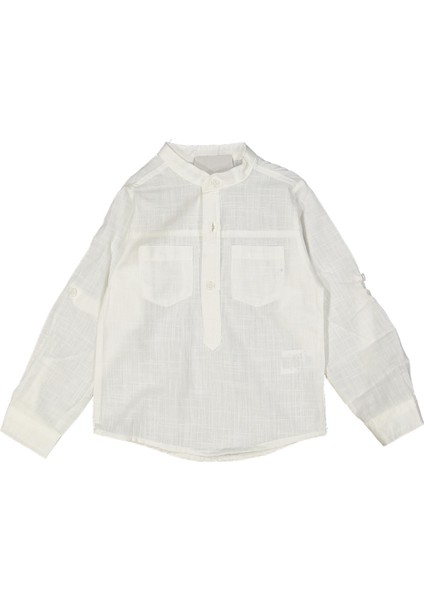 Erkek 6/9 Yaş Yarım Patlı Gomlek