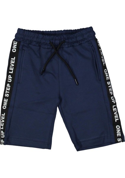 Erkek 5/8 Yaş Fleto Cepli Yanlar Şeritli Kapri