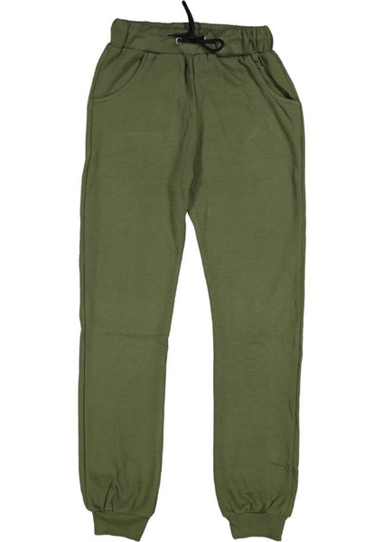 Erkek 5/8 Yaş Cepli Tek Alt Eşofman