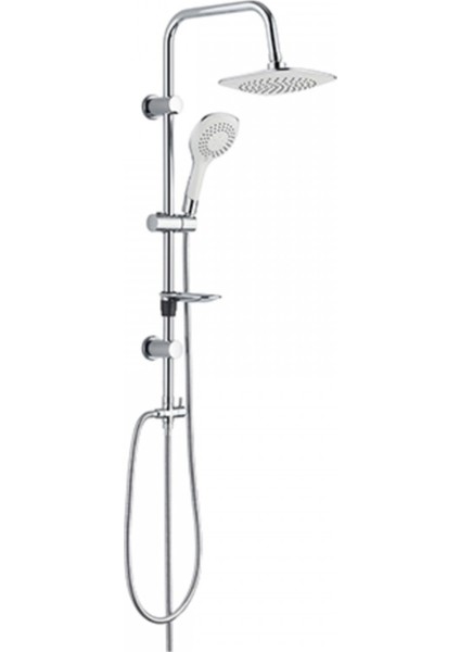 Rain Pratik 1F Sürgülü Duş Seti(Quadro)