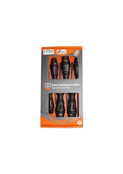 RST6000 TORX TORNAVİDA SETİ 6 PRÇ.