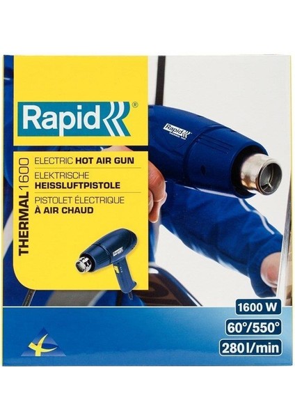 RAPİD SICAK HAVA TABANCASI THERMAL 1600