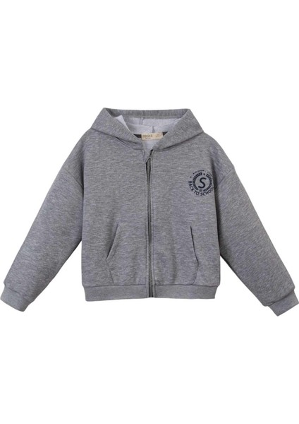 Erkek 6/10 Yaş Board Kapşonlu Hırka