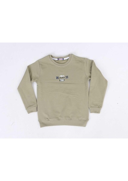 Erkek 1/4 Yaş Energy Baskılı Şardonlu 2ip Sweat