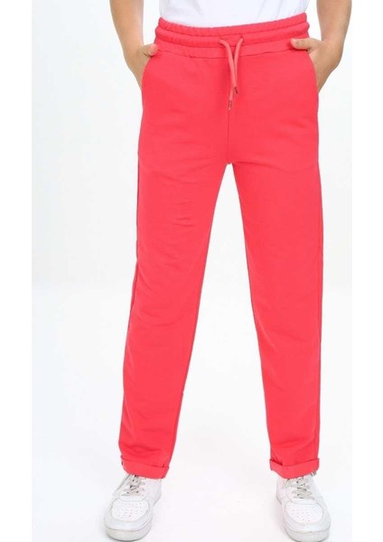 Kız 6/10 Yaş Duble Paça Jogger Eşofman Altı