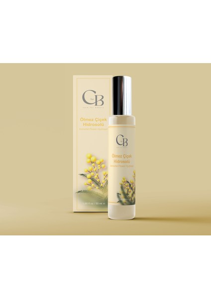 Saf Ölmez Çiçek Hidrosolü 50ml