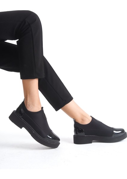 Parlak Detaylı Günlük Yüksek Topuklu Kadın Loafer fiyatları