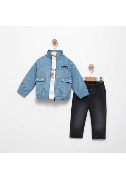 Erkek 6/24 Ay Çift Cepli Ceket Takım