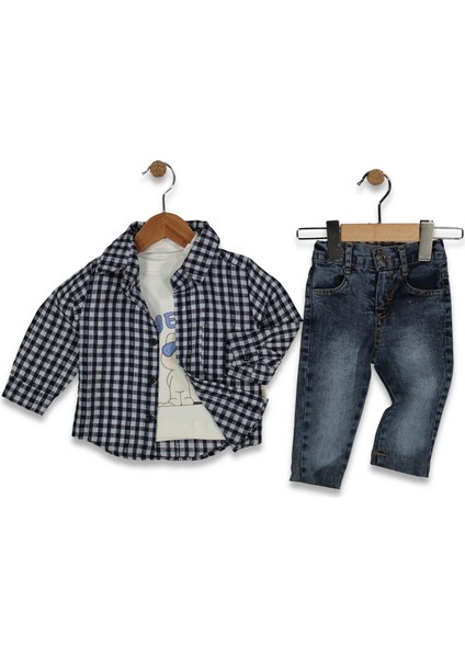 Erkek 6/24 Ay Pitikareli 3lü Takım