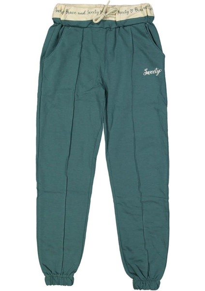 Kız 13/16 Yaş Kemer Baskılı Nervürlü Alt