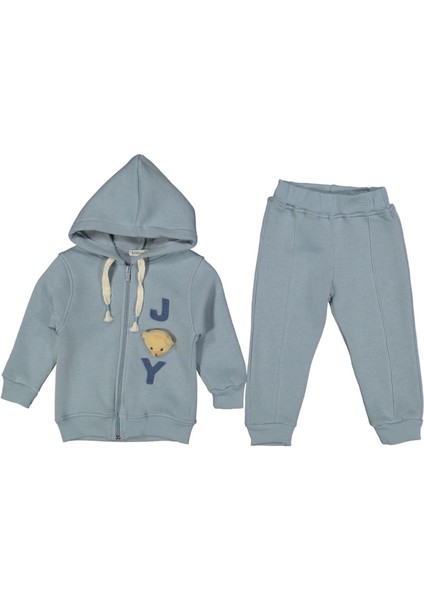 Kız 2/5 Yaş Çiçek Yakalı Üç Iplik Takım