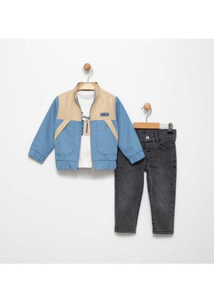 Erkek 2/5 Yaş Armalı Ceket Takım