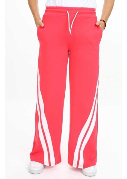 Kız 10/14 Yaş 2ip Önde Garni Üstünde Biyeli Eşofma