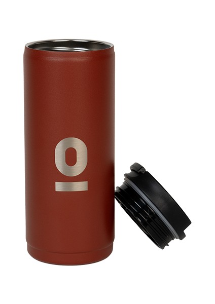 Paslanmaz Çelik Kırmızı Termos 400 ml No:57