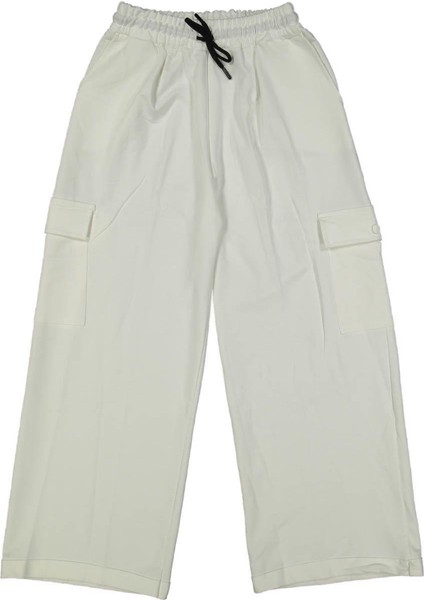 Kız 8/16 Yaş Garson Kargo Cepli Tek Alt Eşofman