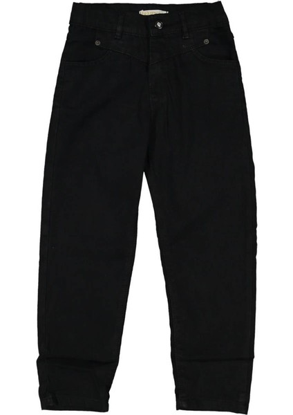 Kız 8/12 Yaş Ön Cep V Kesim Kot Pantolon