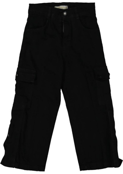 Kız 6/10 Yaş Çıtçıtlı Kot Pantolon