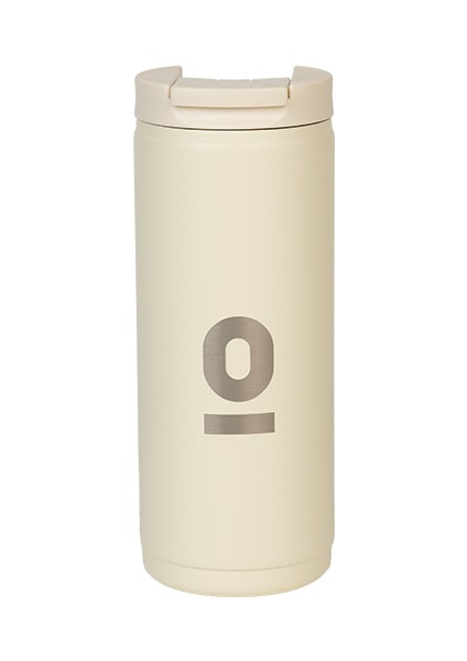 Paslanmaz Çelik Beyaz Termos 400 ml No:58