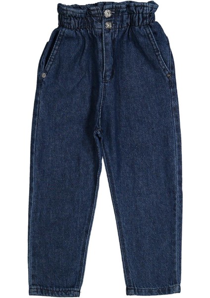 Kız 12/16 Yaş Kot Boyfrend Çift Düğmeli Pantolon
