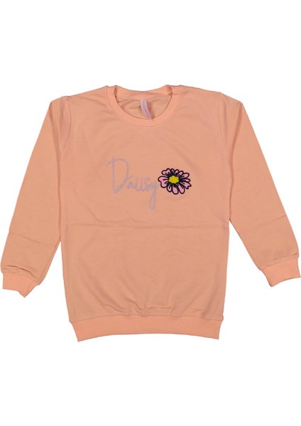 Kız 8/12 Yaş Daisy Çiçek Nakışlı Sweat