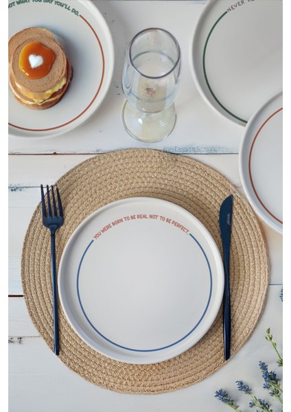 Motto Line Stackable Pasta Tabağı 21 cm 4 Adet 22645-22731-35-36 modelleri