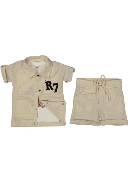 Erkek 6/24 Ay R7 Süzineli Gömlek Takım